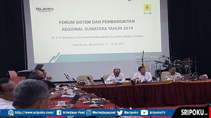 Bahas Isu Kelistrikan, Forum Sistem dan Pembangkitan Regional Sumatera Kumpul di Palembang