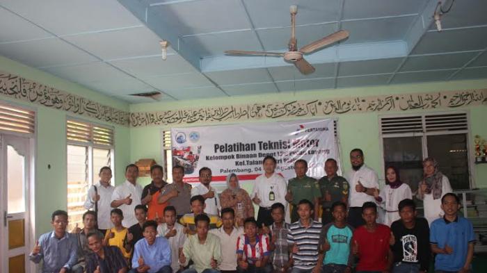 LPG Pulau Layang Salurkan CSR Rp 50 Juta untuk Pelatihan Teknisi Motor