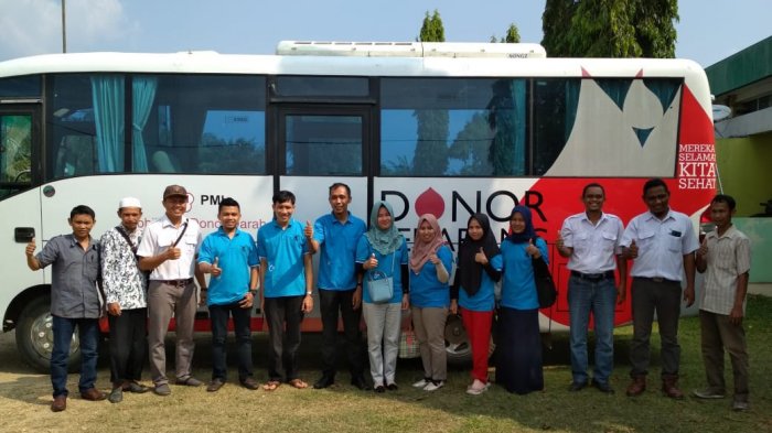 PT Perkebunan Minanga Ogan Beri Pelayanan Kesehatan Gratis dan Donor Darah