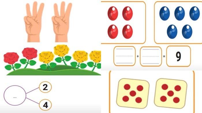 10 Soal Matematika Kelas 1 SD Bab 2 Kurikulum Merdeka & Kunci Jawaban, Penjumlahan Sampai dengan 10