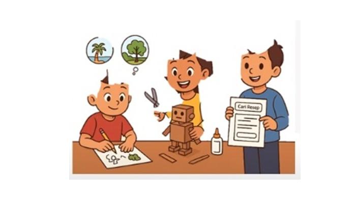 20 Soal dan Jawaban Koding & Kecerdasan Artifisial Kelas 5 SD Bab 6 Semester 1 Proyek Akhir Semester