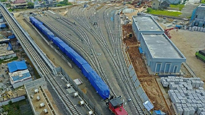 2 Trainset LRT Bakal Dikirim Kembali ke Palembang Awal Mei