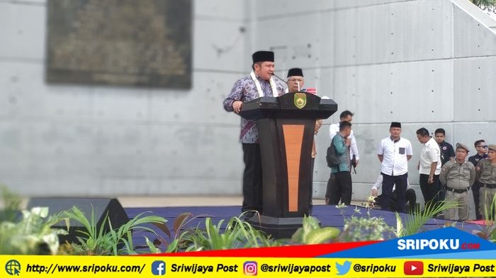 Berita Palembang: Herman Deru Ajak Masyarakat Bangun Sumsel Tanpa Caci Maki
