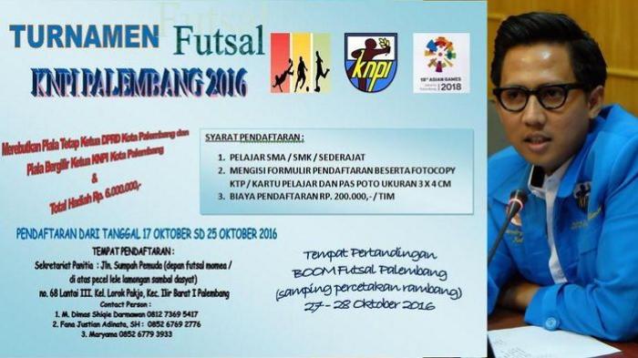 KNPI Palembang Gelar Turnamen Futsal Antar Pelajar SMA