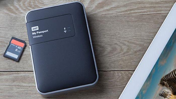 “Harddisk Portable” WD Dilengkapi WiFi dan Slot SD Card