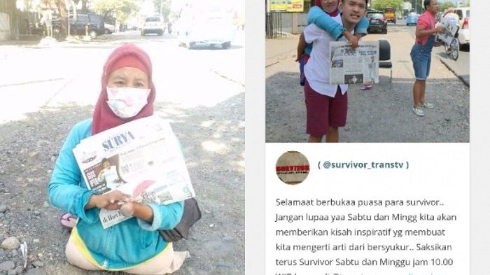 Subhanallah! Meski Tak Punya Kaki, Lihat Semangat Wanita Ini Mencari Nafkah Demi Anaknya