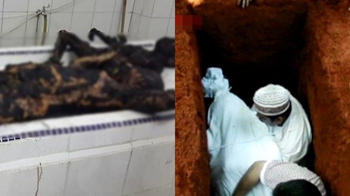 Astagfirullah, Dikubur 30 Menit Jasad Pria Ini Hangus Terbakar. Rupanya Satu Kalimat Ini Penyebabnya