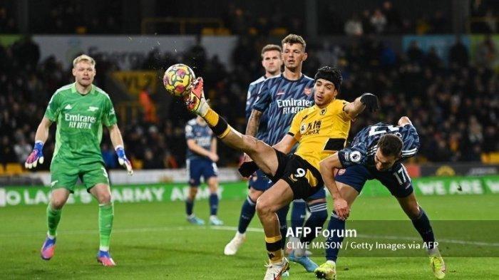 Liga Inggris Arsenal vs Wolves, Tap In Kaki Sang Kapten Bikin The Gunners di Zona Nyaman Klasemen