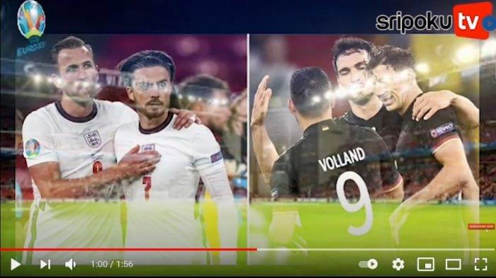 Hasil Euro 2020 Inggris vs Jerman, Inggris Unggul Penguasaan Bola Skor Babak Pertama Masih Imbang