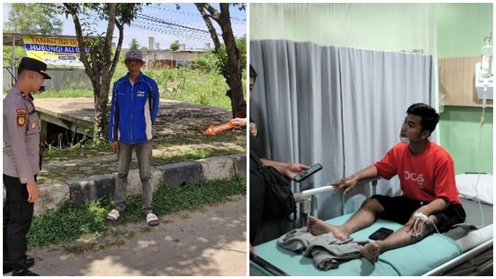 PEMUDA Ini Dicegat Empat Bandit Begal di Jakabaring Palembang, 'Saya Diterjang, Mereka Pakai Sajam'