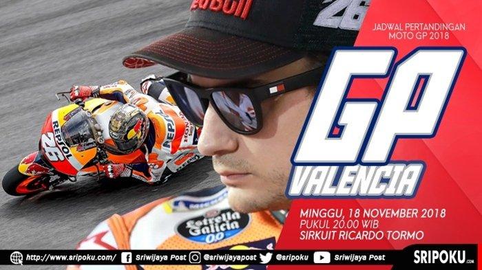 Link Live Streaming Siaran Langsung Moto GP Valencia 2018 di Trans 7, Perang Saudara Movistar Yamaha