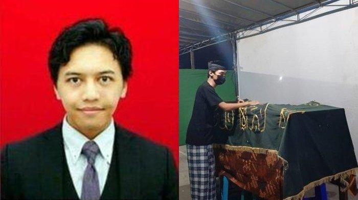 Assalamualaikum Mas, Adik Rinaldi Menangis Usap Peti Jenazah HRD Dimutilasi, Keluarga di Rumah Duka