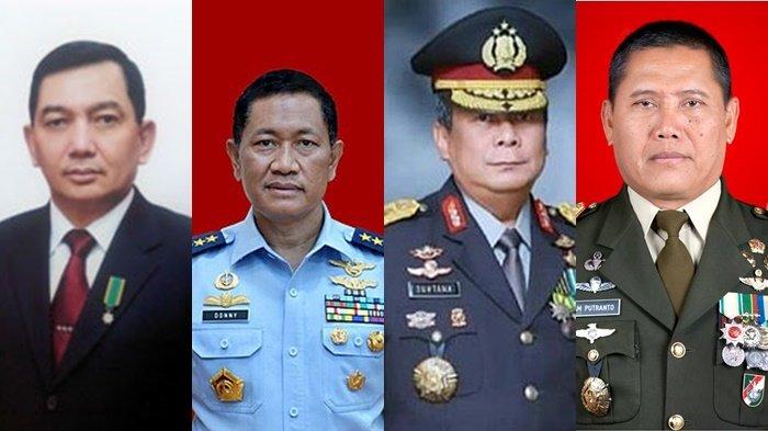 12 Jenderal yang Masuk Kabinet Merah Putih Prabowo-Gibran, Ada Eks Pangdam II Sriwijaya