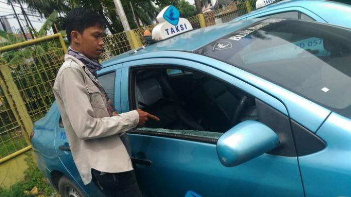 Polsek SU I Palembang Buru Penembak Taksi Blue Bird