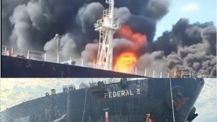 Pekerja di Kapal 'Tetangga' Bongkar Detik-detik Meledaknya Kapal Tanker Milik PT ALS, 10 Orang Tewas