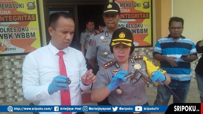 Melawan dan Sempat Bergulat dengan Polisi Saat akan Ditangkap, Dua Perampok Sadis di OKU Ditembak