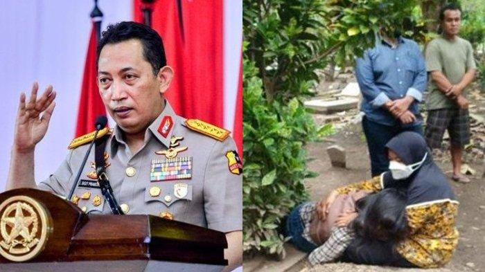 Kapolri Listyo Sigit Tanggapi Langsung Kasus Viral Mahasiswi Meninggal di Makam Sang Ayah