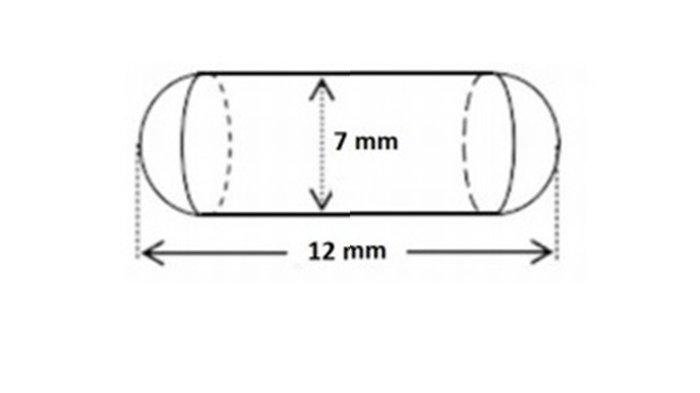 Sebuah Kapsul Obat Berbentuk Tampak pada Gambar Luas Kulit Kapsul tersebut Adalah? ini Pembahasannya