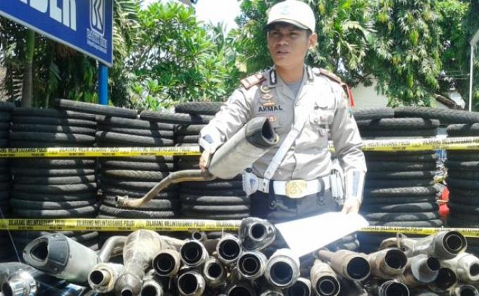 Knalpot Bising Bisa Ditilang di Jalan, Ini Dasar Hukumnya