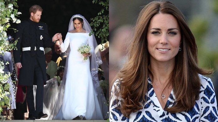 Senyum Kate Middleton di Foto Pernikahan Pangeran Harry & Meghan Markle Dibilang Aneh, Terpaksa?