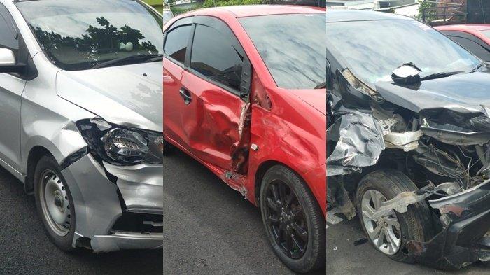 3 Mobil Minibus Mengalami Kecelakaan Beruntun di Lubuklinggau, Berawal dari Avanza Pindah Jalur