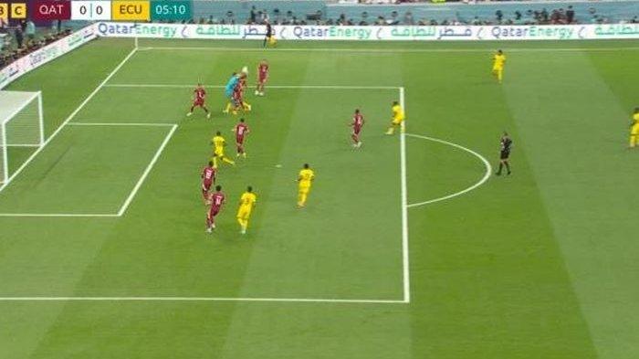 Hasil Piala Dunia 2022 Qatar vs Ekuador,  Gol Cepat 3 Menit Valencia Dijegal VAR, Ini Kesalahannya
