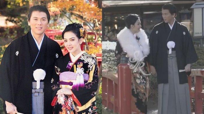 Netizen Indonesia Jeli! Inilah Kejanggalan Video Syahrini dan Reino Barack Saat Mereka Pakai Kimono