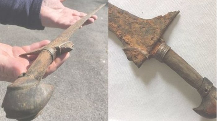 Temukan Keris Kuno Diduga Dari Indonesia, Saat Menangkap Ikan Di Sungai Towy, Carmarthen, Wales