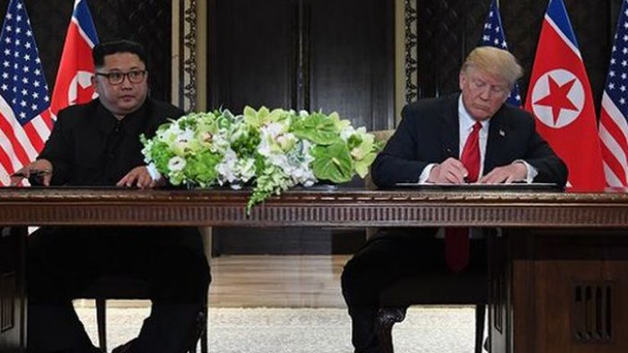 Inilah 7 Hal Menarik dari Pertemuan Bersejarah Donald Trump dan Kim Jong Un