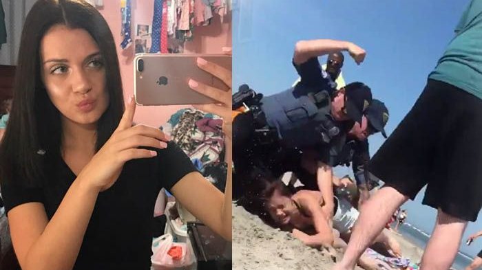 Sedang Berjemur, Wanita Ini Tiba-tiba Dipukuli Polisi, Ini 4 Faktanya, Ternyata Karena Masalah Ini