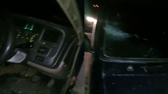 Viral Video Mobil Dilempari Batu Hingga Kaca Pecah Saat Melintas di Perbatasan Tol Palembang-Lampung