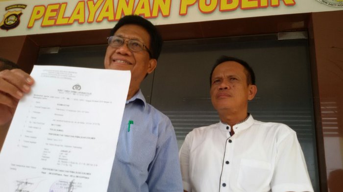 Lahan Seluas 1,7 Hektar Diserobot, Kosim Kotan Lapor ke Polda Sumsel