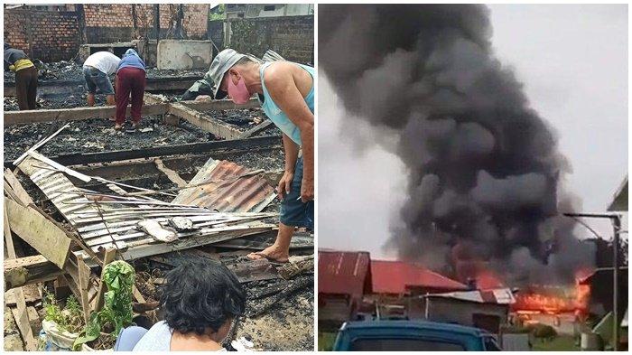 Sedang Mandi, Api Besar dari Dalam Rumah, Penghuni Lari Terbirit-birit Selamatkan Diri