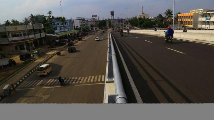 Lalu Lintas Ampera-Jakabaring via Flyover Normal (FOTO)