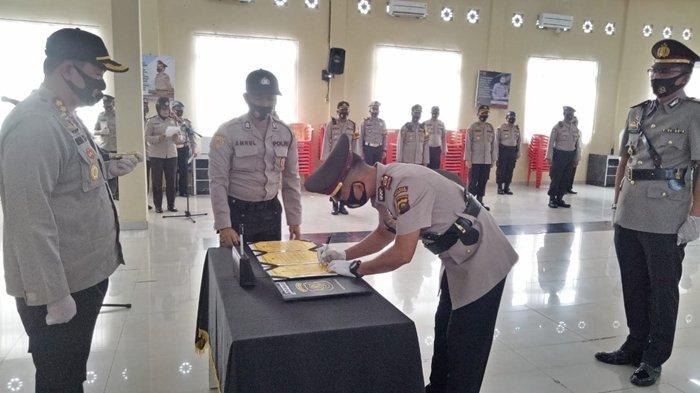 AKP Jonroni Hasibuan Jabat Kasat Narkoba Polres Muba, AKP Dedi Haryanto Pindah ke Brimob Sumsel