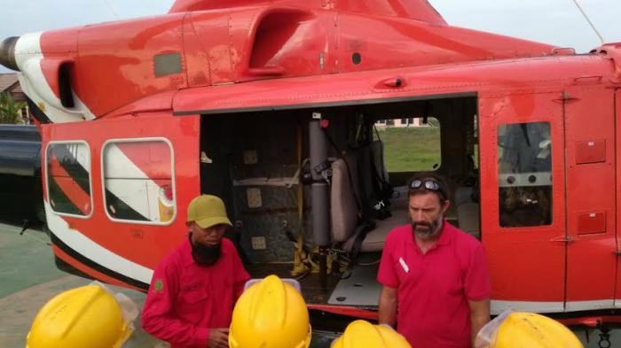 Sinarmas Bentuk Tim Elit Padamkan Api Melalui Udara