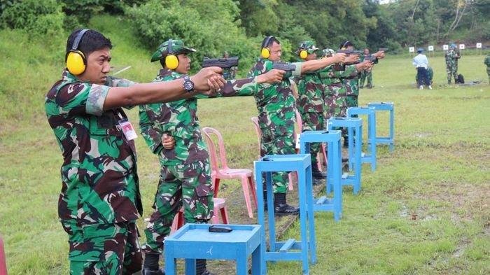 Dalam Rangka HUT TNI AU ke-74, Lanud SMH Palembang Gelar Lomba Menembak di Pistol dan Laras Panjang