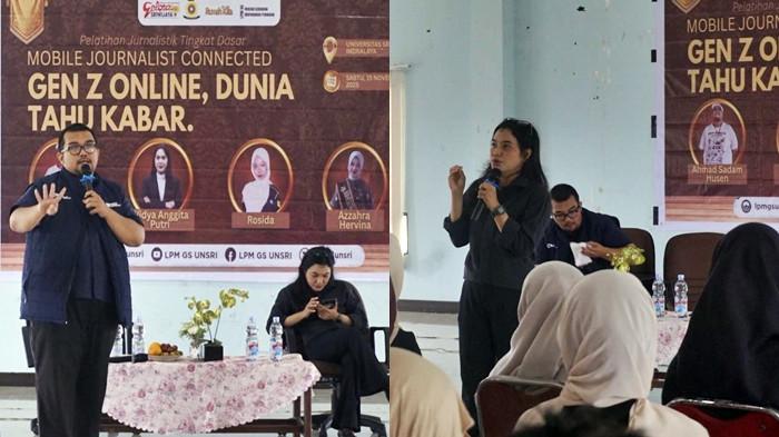 LPM GS UNSRI - Dengan menghadirkan narasumber profesional, Pelatihan Jurnalistik LPM GS 2025 membekali peserta kemampuan MoJo agar mampu menyajikan informasi yang akurat, utuh, dan bertanggung jawab di tengah derasnya arus konten media sosial.