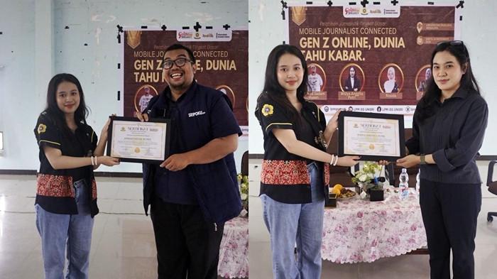 LPM GS UNSRI - Antusiasme peserta LPM GS terlihat sepanjang pelatihan, mulai dari belajar mengambil visual, menulis naskah, hingga memahami etika jurnalistik, sebagai bekal menjadi jurnalis Gen Z yang kritis dan adaptif di era digital.