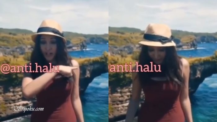 Lucinta Luna Tunjuk Bagian Pribadi Saat Lecehkan Nusa Penida, Netizen Temui Keanehan Ini 'Ngejendol'