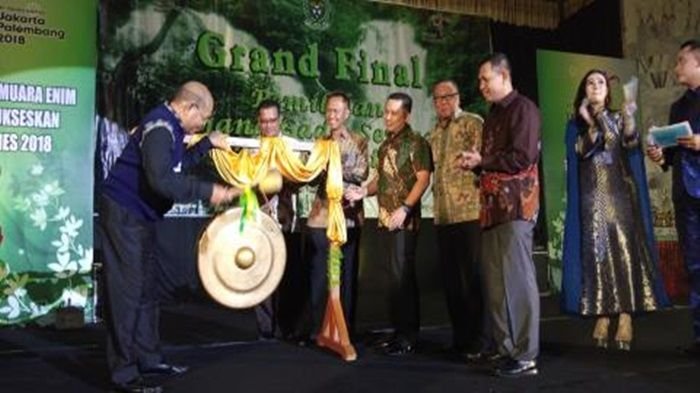 40 Bujang dan Gadis Ikuti Grand Final Pemilihan Bujang Gadis Serasan Muaraenim 2018