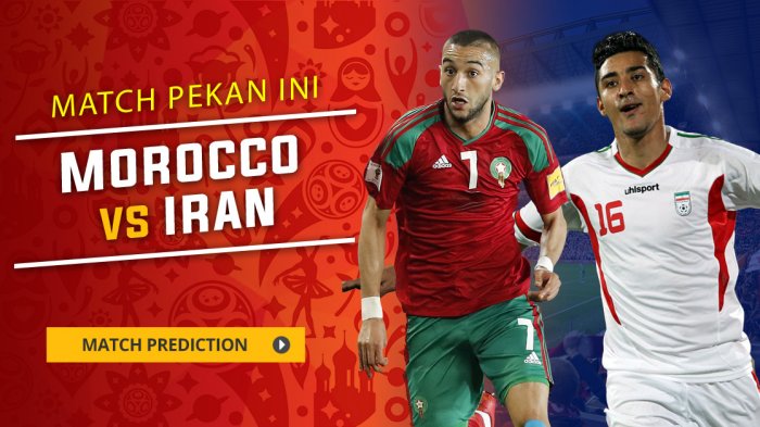 Berkat Gol Bunuh Diri Di menit Akhir, Iran Berhasil Menang Lawan Maroko