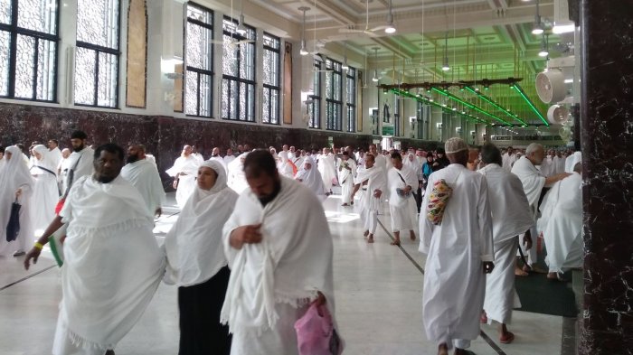 Jelang Pelaksanaan Wukuf dan Puncak Haji, Masjidil Haram Semakin Padat