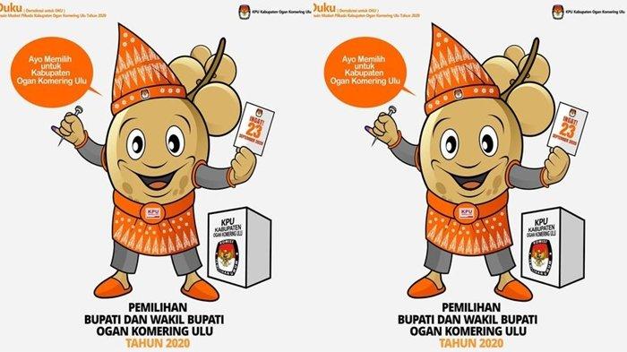 Buah Duku Jadi Maskot Pilkada OKU 2020, Karya Kartunis Asal Kota Semarang, Ini Nilai Filosofisnya,