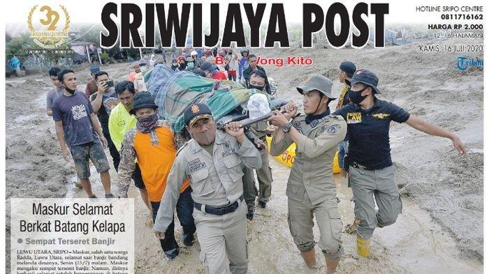 Sempat Terseret Banjir, Maskur Selamat Berkat Batang Kelapa
