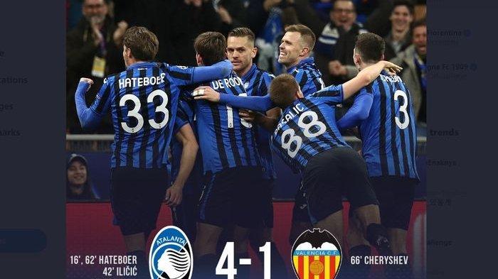 Atalanta Menuju Ukir Sejarah, Berikut Jadwal Liga Champions Tengah Pekan Ini