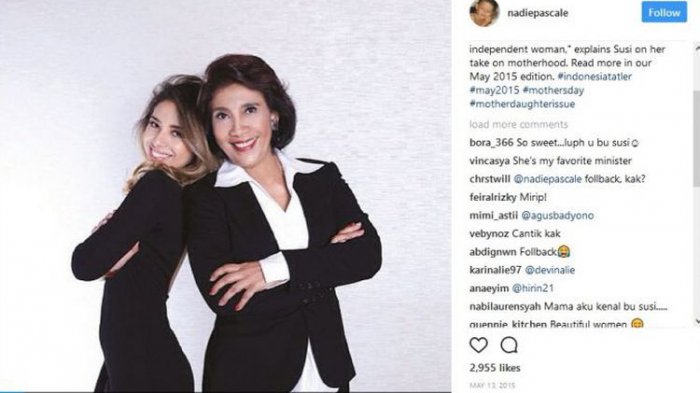 Wah, Anak Perempuan Menteri Susi kini Resmi jadi Warga Negara Indonesia