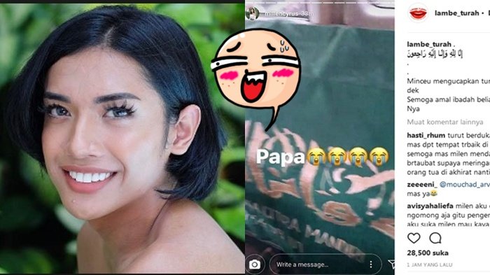 Innalillahi, Ayah Millendru Disemayamkan di Rumah Ashanty, Tangis Millen Pecah tak Terbendung