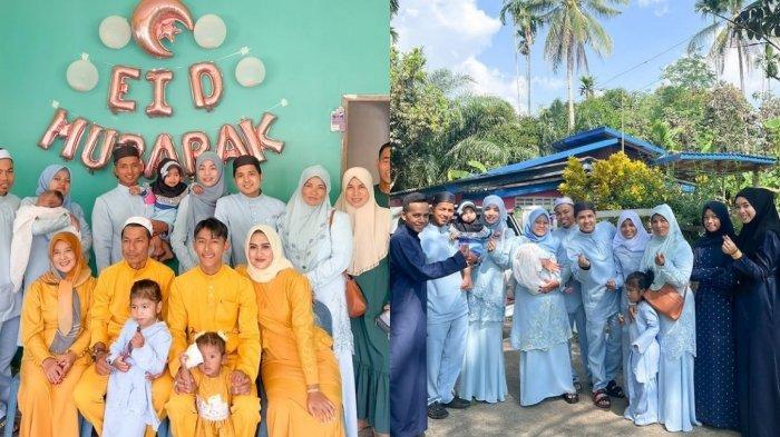 Intip Momen Keseruan Jirayut Lebaran Idul Fitri 1444 H, Rayakan Bareng Keluarga Besar di Thailand