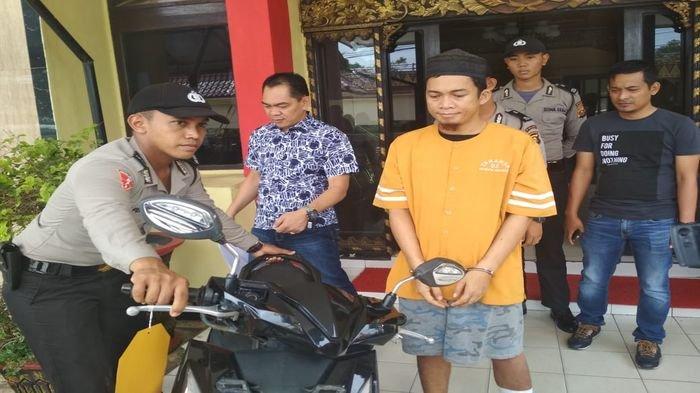 Mengaku Baru Kenal Dan Mau Diajak Mencuri, Pria Ini Ditangkap Petugas Saat Kendarai Motor Curian